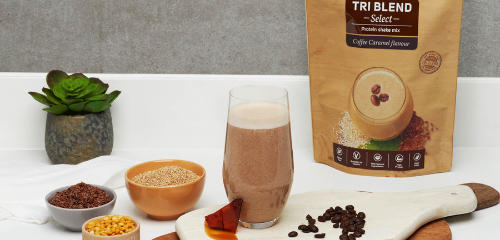 Tri Blend Select: nasz pierwszy w 100% wegański koktajl proteinowy